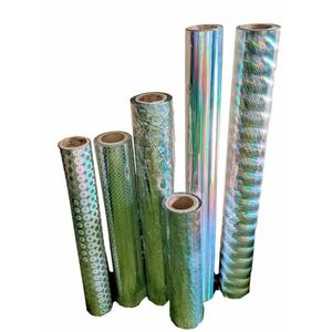 Película de Poliéster Holográfica Arcoíris Spick Global, Material PET Brillante con Tratamiento Corona, Procesamiento Transparente Tipo Pilar - Product Image 5