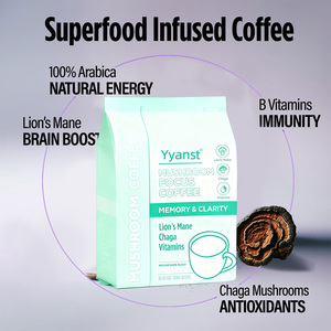 <b>Superfood</b> Mushroom Extracts <b>Powder</b> Coffee for Energy Management & Focus Health Food Grade-Adult Use - Product Image 2