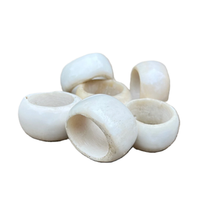 Servilletero de cerámica de fabricante al por mayor, accesorios personalizados antiguos de alta calidad, servilletero redondeado - Product Image 1