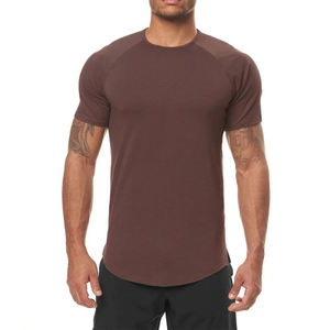 T-shirt à manches courtes en coton pour homme, streetwear d'été OEM, design personnalisé, coupe régulière, nouveauté - Product Image 1