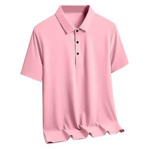 Polo informal de negocios para hombre, camisetas de manga corta en blanco lisas negras, camiseta de Golf deportiva con logotipo bordado con impresión personalizada - Product Image 5