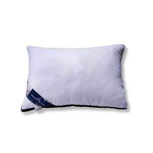 Almohada de cama de algodón OEM ODM, proveedor de fábrica de Vietnam, estructura compresible con aspecto elegante a rayas, precio al por mayor - Product Image 2