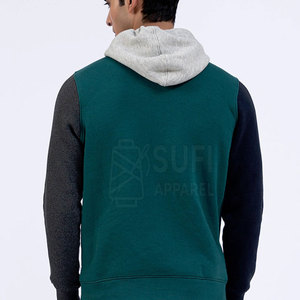 Chándal Deportivo para Hombre, Estilo Urbano, con Capucha, Corte Regular, Transpirable, Ligero, Ecológico, de Secado Rápido, Estampado, para Invierno - Product Image 3