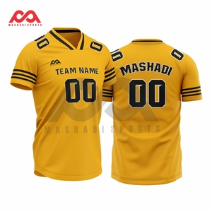 Drapeau Football Uniformes personnalisés Maillot de football américain sublimé et brodé de haute qualité - Product Image 1