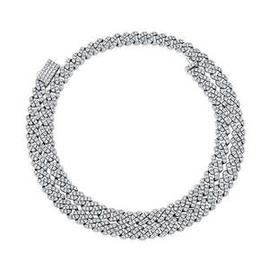 925 Silver <b>Iced</b> <b>Out</b> VVS1 Moissanite Diamond Round Brilliant Cut Hip Hop Style Sterling Silver <b>Chain</b> Elegant Jewelry - Product Image 6