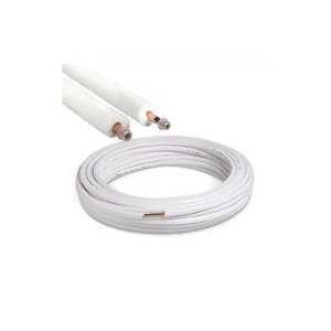Kit de Tubería de Cobre Recubierto para Aire Acondicionado, Estándar UNI, 20 Metros, 1/4 y 3/8, Espesor 0.8 mm - Product Image 1