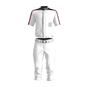 Uniformes de Béisbol Deportivos Transpirables de Alta Calidad con Impresión por Sublimación al por Mayor, Uniformes de Béisbol Personalizados para Jugadores - Product Image 1