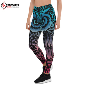 Leggings de yoga taille haute pour femmes fabriqués au Pakistan, design uni gaufré, extensible dans les quatre sens, respirant, pour le sport, l'entraînement et la salle de sport - Product Image 6