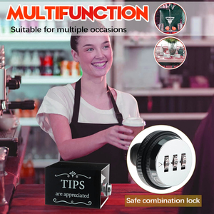 กล่องบริจาคใสเป็นมิตรกับสิ่งแวดล้อมที่ทันสมัยพร้อมล็อคแบบผสมผสานโถและกล่องบัตรลงคะแนนปรับแต่งได้ - Product Image 5