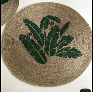Factory Price <b>Round</b> Braided <b>Table</b> <b>Mat</b> Place <b>Mats</b> at Low Price Rustic Style Natural <b>Round</b> Woven Placemats from Indian Exporter - Product Image 5