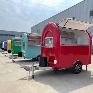 Remolque de cocina móvil Vehículo Restaurante sobre ruedas Camión de comida Pizza Usat Vend Popsicle Food Vending Trucks Food Truck for Sale. - Product Image 5