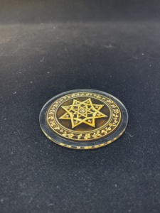 Posavasos con logotipo acrílico personalizado Elegante y funcional con claridad elegante Eleva su presencia de marca - Product Image 6