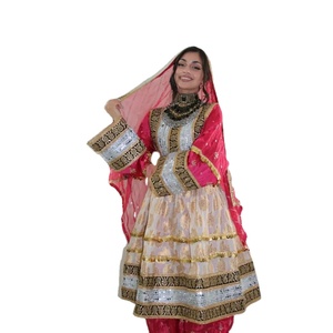 Vestido Tradicional Afgano Kuchi al por Mayor, Vestido Maxi Bordado a Mano con Espejo, Monedas y Diseño Tribal para Mujer, ODM - Product Image 1