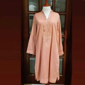 2022 vente chaude travail manuel traditionnel moderne en mousseline de soie indien pakistanais ethnique Salwar Kameez pour une tenue de fête de mariage formelle pour - Product Image 4