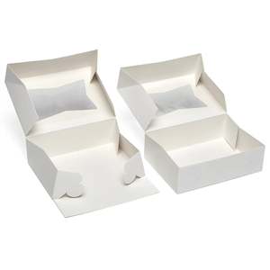 อุปกรณ์เบเกอรี่เชิงพาณิชย์ กล่องเค้กและเบเกอรี่แบบมีหน้าต่าง - Product Image 3