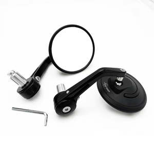 Nouveaux rétroviseurs universels pour moto VUMA S3 en aluminium pour guidon - Alliage 66BHP - Product Image 5
