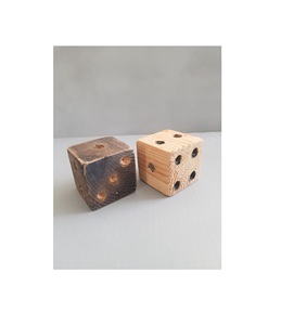 Dados de Madera de Primera Calidad para Juegos de Mesa, Diversión Familiar y Coleccionistas de Juegos - Product Image 1