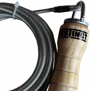 Cuerda de Saltar Ajustable de Calidad Premium, Portátil, con Logotipo Personalizado, Mango de Madera, Cuerda de Saltar Profesional de Cuero Duradero - Product Image 6