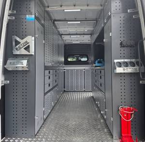 Industrial Grade Modular Vehicle Storage Cabinets and Shelf <b>Racks</b> Car Interior Organization System <b>Van</b> <b>Rack</b> Truck Shelving OEM - Product Image 1