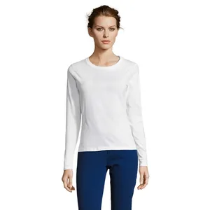T-shirt promotionnel personnalisé pour femmes Majestic pour le merchandising - Product Image 2