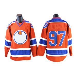 2025 nuevo diseño estilo superior moda Hockey sobre hielo Jersey 100% poliéster transpirable impermeable secado rápido Unisex adulto - Product Image 1
