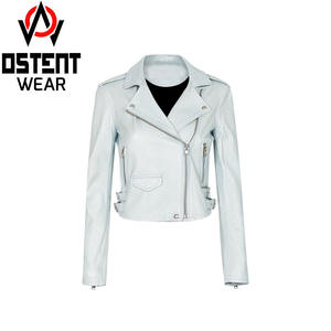 Vestes en cuir pour hommes de qualité supérieure, sur mesure, vente en gros, mode de rue, couleur noire, col montant, fermeture éclair - Product Image 5