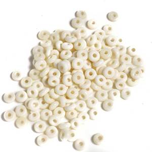 Perles d'os de buffle naturelles, faites à la main, respectueuses de l'environnement, polies et lisses, personnalisables pour bijoux tribaux, collier et bracelet. - Product Image 2