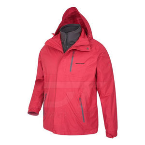 Nuevas chaquetas cortavientos a prueba de agua para hombre, chaquetas de invierno con cremallera resistente al agua y con capucha para hombre - Product Image 2