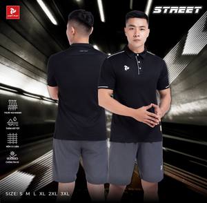 Polo de sport unisexe en tissu de haute qualité à séchage rapide Chemise de sport de fitness personnalisée pour adultes Meilleur prix Street Fashion-Jp - Product Image 1