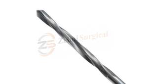 Meilleure qualité 145mm forets manuels 4.5mm diamètre 50mm flûte allemande en acier inoxydable Instruments chirurgicaux rapides - Product Image 2