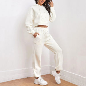 Femmes nouveau Style décontracté survêtement pantalon dames pantalons de survêtement en toile tissu motif empilé pantalon de survêtement vêtements de sport séchage rapide - Product Image 6