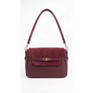 Bolso Estructurado en Piel Genuina Dollaro y Ante - Hecho en Italia - Art. 26096 - Product Image 6