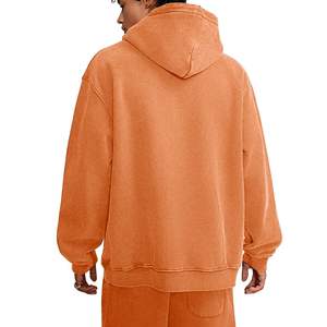 Vente en gros de sweats à capuche unisexes pour homme 100% coton mélangé Basics pull à capuche de haute qualité pour hommes sweat à capuche thermique surdimensionné pour hommes - Product Image 2