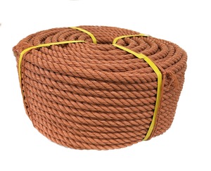 Corde de pêche PE torsadée en HDPE 3 brins de haute qualité ficelle en plastique de 8mm avec emballage en PP - Product Image 6