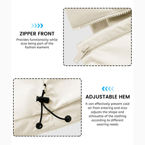 เสื้อแจ็คเก็ตพัฟเฟอร์ผู้หญิงคุณภาพสูง เงางาม สวมใส่สบาย มีไซส์พลัส ผลิตตามสั่ง ราคาขายส่ง เสื้อแจ็คเก็ตสำหรับกิจกรรมกลางแจ้ง ปี 2026 - Product Image 4