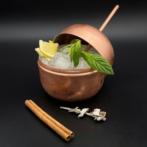 Wholesale <b>Metal</b> Juice Mug with <b>Straw</b> in Best Price From India Custom Logo Available - Product Image 2