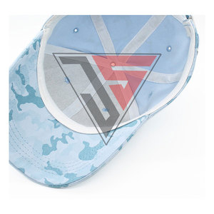 หมวกกีฬาลายพรางพรางสำหรับผู้ใหญ่หมวกเบสบอลผ้าคอตตอน100% สำหรับมืออาชีพแถบผ้าที่ใกล้กว่า6แผงพร้อมหัวเข็มขัด - Product Image 4