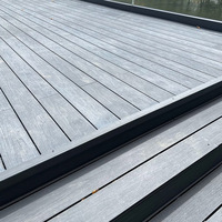 Planche de terrasse extérieure en WPC à texture bois traditionnelle de 1ère génération 140-30MM - Composite durable pour jardin, patio, balcon