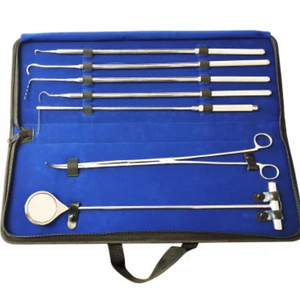 Instrumentos quirúrgicos para el ombligo Manual de acero inoxidable Certificado CE equino Dental completo juego de fórceps periodontales veterinario - Product Image 1