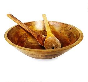 Utensilios para Ensaladas Hechos a Mano, Ecológicos, Aptos para Lavavajillas, para Cocina, Hechos en India - Product Image 2