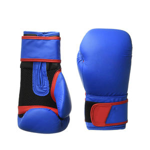 ถุงมือชกมวยสำหรับผู้ใหญ่ถุงมือฝึกชกมวยแบบมืออาชีพขนาด16ออนซ์ - Product Image 4