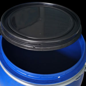 ถังพลาสติกทรงกระบอกขนาด55แกลลอนขนาด200ลิตรถังพลาสติกสีน้ำเงิน - Product Image 4