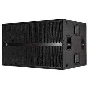 Caja de Altavoz Profesional Doble de 18 Pulgadas para Subwoofer, Diseño de Malla Hexagonal Negra, Equipo de Audio de Alta Resistencia - Product Image 1