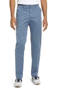 Nouveau pantalon habillé pour homme en toile 100% coton, léger, anti-plis, décontracté, taille mi-haute, fermeture éclair droite, poches - Product Image 6