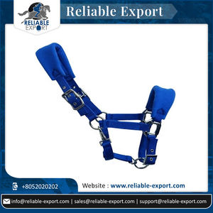Top Trendy Cómodo Nylon Horse Halter Cuerda acolchada suave Conveniente para el cuidado del caballo Diseño occidental elegante - Product Image 4
