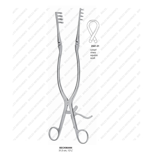 Retractor BECKMANN Retractor de autoretención Hecho fuerte y esterilización Retractor quirúrgico Instrumentos para médicos por BIOLEX - Product Image 1