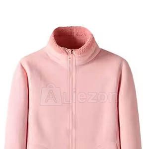 แจ็กเก็ตขนแกะสำหรับผู้หญิงเสื้อแจ็กเก็ตขนแกะแฟชั่นออกแบบโลโก้ได้ตามต้องการ - Product Image 4