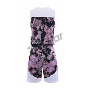 Marque privée personnalisée dernière collection d'uniforme de basket-ball léger nouvel uniforme de basket-ball à prix raisonnable unisexe - Product Image 2