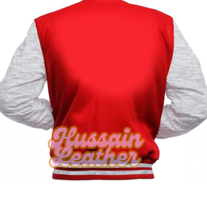 Top Design Letterman Veste Imprimé Personnalisé Hommes Varsity College Vestes Lycée Respirant Varsity Veste À La Mode - Product Image 1