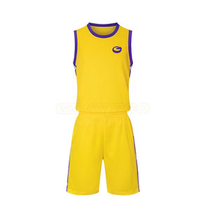 Recién llegado, ropa de baloncesto para adultos, conjuntos de uniformes de talla grande transpirables de tela suave ligera de calidad superior - Product Image 1